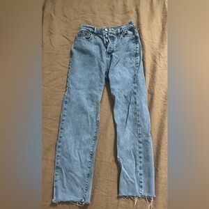 Pacsun High Rise Straight Jeans - Size 24